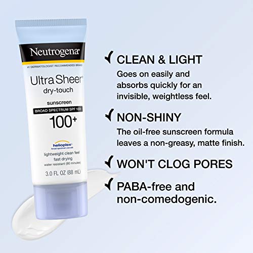 Neutrogena Ultra Sheer SPF#100 Dry-Touch Lotion 90 ml