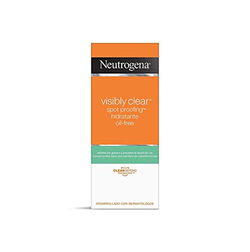 Neutrogena Visible Clear Paquete Hidratante con Limpiador Diario y Crema Hidratante