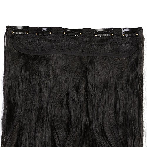 Neverland Beauty 24" (60 cm) extensiones de cabello cabeza clip en extensiones de pelo One Piece Ondulado with 5 clips #6