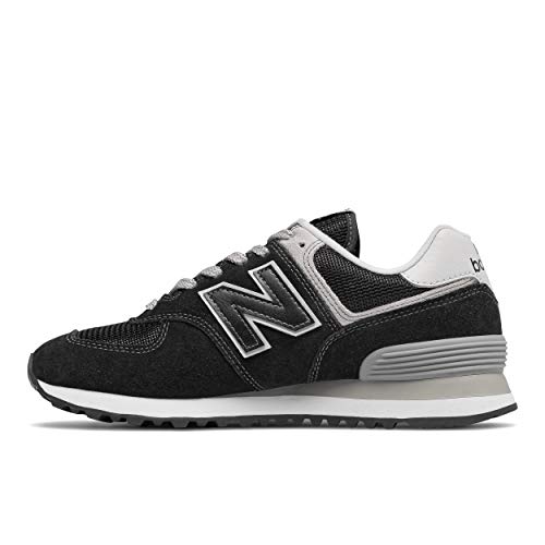 New Balance Mujer 574v2 Core, Zapatillas Negro (Black), 41.5 EU