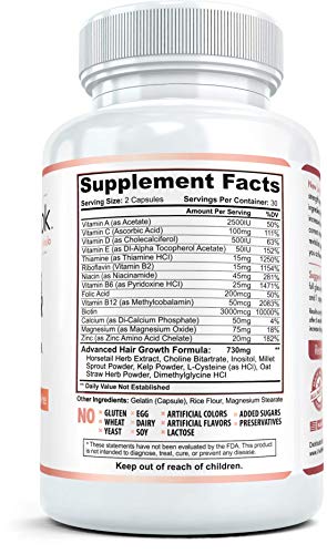 NEW LOOK Clinical Strength Hair Supplement - 60 Capsules by Unknown