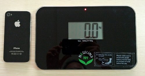 NewlineNY Pisar super mini báscula de baño viajes, verde