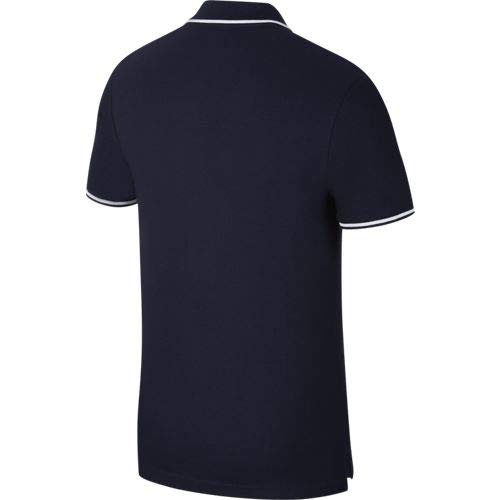 Nike M TM Club19 SS - Polo, Hombre, Obsidian/White, M