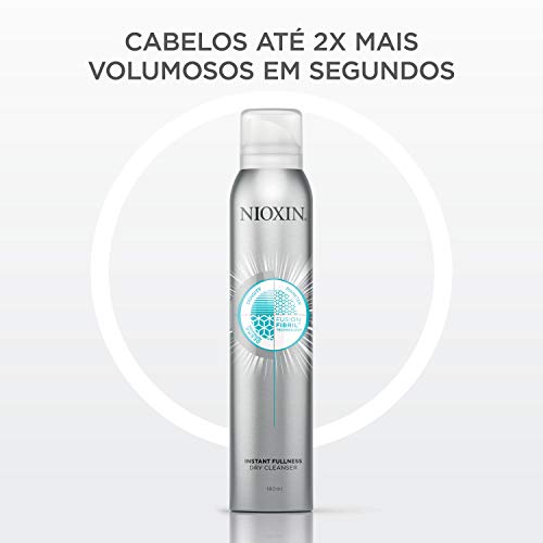 NIOXIN Instant Fullness Styling Tratamiento intensivo Pérdida de Densidad Avanzada del Cabello - Champu Seco y Voluminizador Cabello - 180 ml