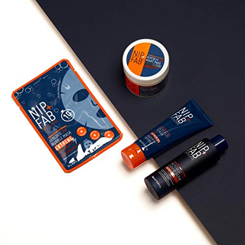 Nip Fab glicólico Fix Extreme Night Pads, 60 almohadillas de algodón