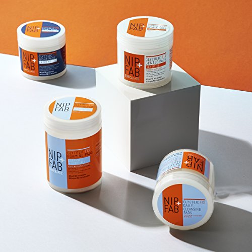 Nip Fab glicólico Fix Extreme Night Pads, 60 almohadillas de algodón