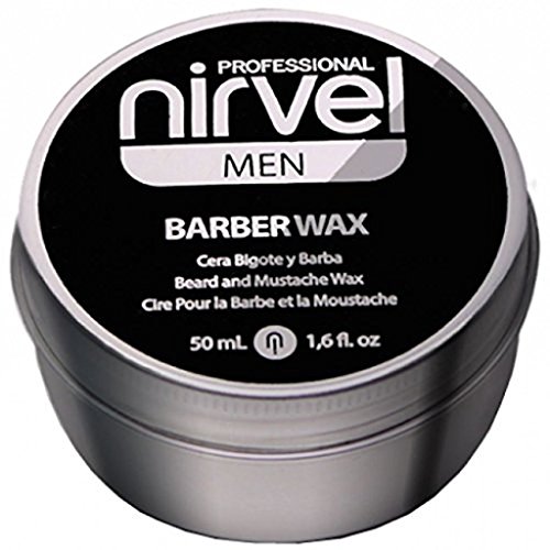 Nirvel Men Barber Wax Cera Bigote y Barba Beard And Mustache Wax 50 ml.