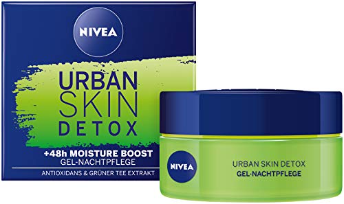 Nivea 8778556 Noche Cuidado, Urban Skin Detox, 50 ml  - Version importada, Alemania