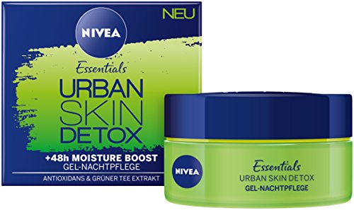 Nivea 8778556 Noche Cuidado, Urban Skin Detox, 50 ml  - Version importada, Alemania