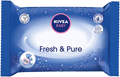 Nivea Baby Fresh & Pure Wet Wipes Toallitas Húmedas - 1 paquete de 63 unidades