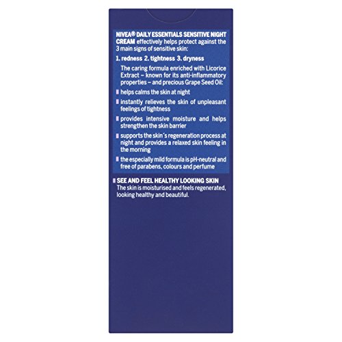 Nivea - Daily essentials, crema de noche, pack de 2 (2x50 ml)