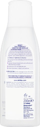 NIVEA Daily Essentials Sensitive 3-in-1 Micellar Cleansing Water - 200 ml
