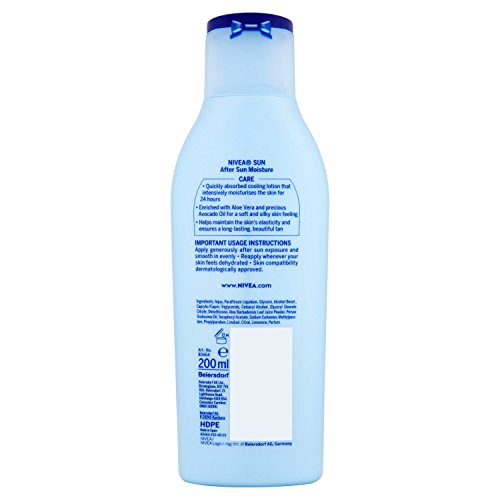 Nivea Hidratante Solar - After Sun Lotion, 200 ml