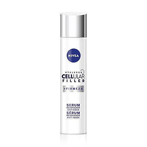 NIVEA Hyaluron Cellular Filler Serum Renovador Antiedad (1 x 40 ml), sérum facial antiedad, sérum reafirmante, sérum antiarrugas para activar la regeneración celular