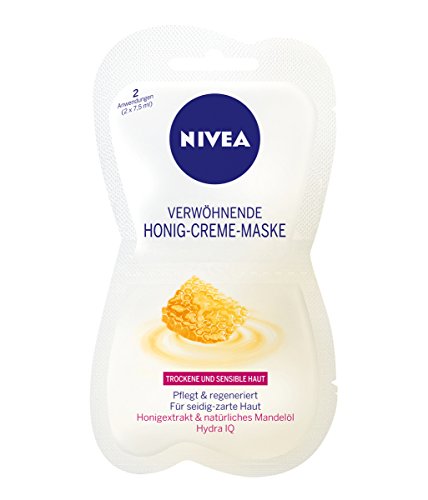 Nivea Máscaras Juego de 3, exclusiva zugabe, Peel Off, crema de miel de y humedad de máscara, multimas King Set