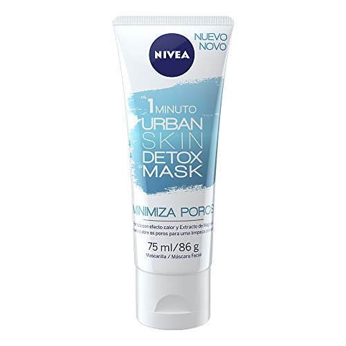 NIVEA mascarilla facial minimiza los poros urban detox tubo 75 ml