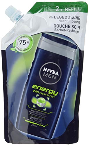 Nivea men - Energy, cuidado de ducha, pack de 6 (6 x 500 ml)