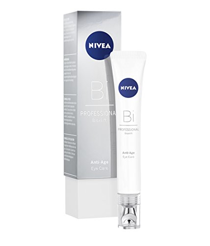 NIVEA PROFESSIONAL Bioxilift crema de ojos antiarrugas, crema antiedad para el contorno de ojos, crema reparadora para reducir las arrugas, las patas de gallo y las ojeras, para piel seca, 1 x 15 ml