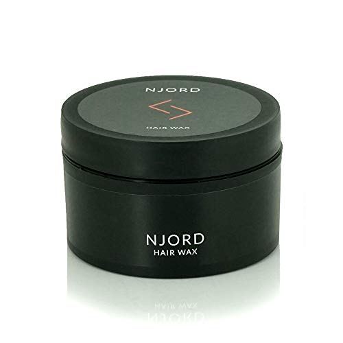 NJORD Hair Wax, Cera Pelo Hombre Cremosa Gomina para un Peinado Mate, Duradero y Natural; Fácil de aplicar y da forma al Peinado y lo Fija, 100 ml