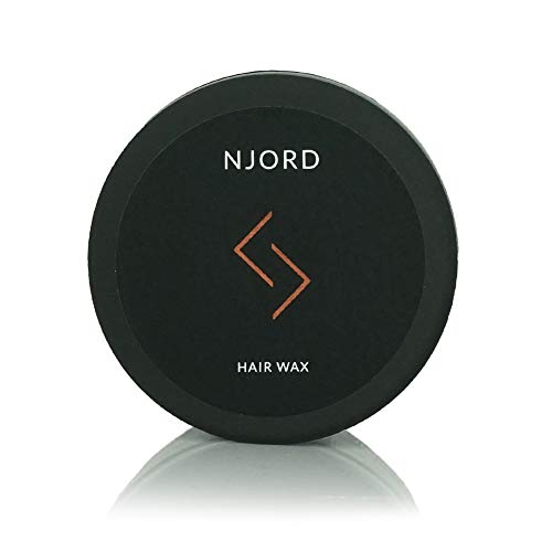 NJORD Hair Wax, Cera Pelo Hombre Cremosa Gomina para un Peinado Mate, Duradero y Natural; Fácil de aplicar y da forma al Peinado y lo Fija, 100 ml