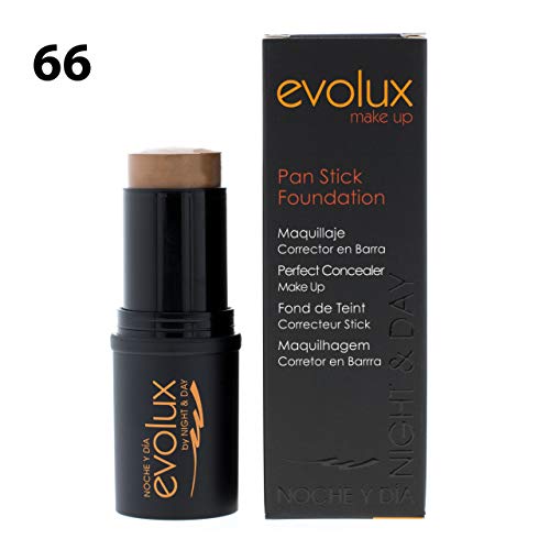 NOCHE Y DIA EVOLUX BY NIGHT & DAY G01.412.66 Maquillaje Corrector en Barra Color N.66 Evolux Pan Stick Foundation 18 gr
