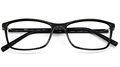 NOWAVE Gafas Neutras para PC, Smartphone, TV y Gaming | Eliminan la fatiga y la irritación visual | Gafas ANTI LUZ AZUL y UV para Pantalla | Filtro luz azul de descanso para pc | Unisex,ligera y negra