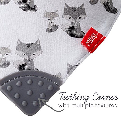 Nuby Bandana - Baberos para dentición (3 unidades)