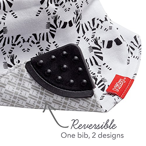 Nuby Bandana - Baberos para dentición (3 unidades)