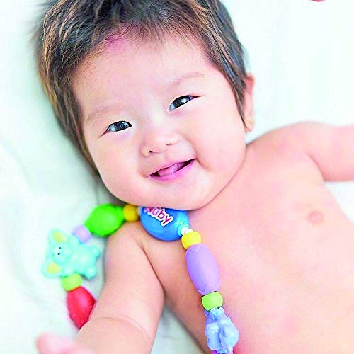 Nuby ID650 - Mordedor cadena animalitos