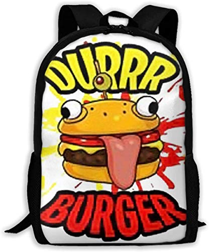 Nueva Mochila Informal Personalizada Dur Burger para Viajes Al Aire Libre Adecuada para Mochilas Adolescentes Y Niñas