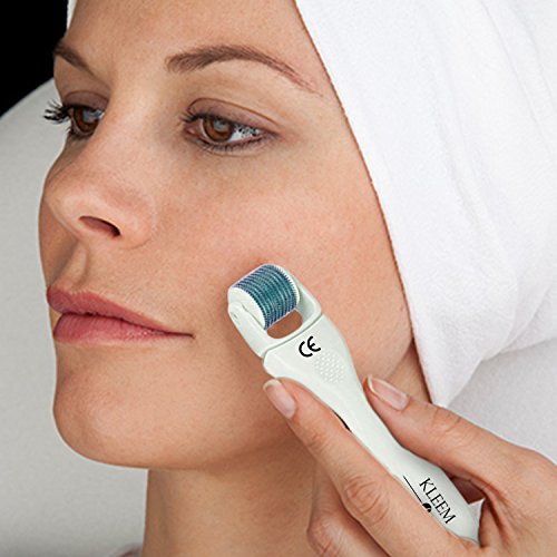 NUEVO Dermaroller Kit 3 en 1 Para la Cara y el Cuerpo - Disminuir Cicatrices de Acné, Arrugas y Líneas Finas, Hiperpigmentación, Celulitis & Estrías