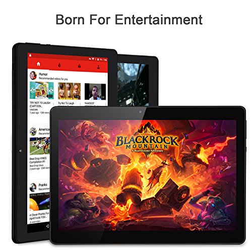 Nuevo Tablet Artizlee ATL-31, 10.1" 4G Tablet Pc (Android 6.0, Octa Core, FHD 1920x1200 IPS, Dual Sim, 2GB RAM, 32GB, Cámara 5.0MP, WiFi, Bluetooth, OTG) Negro, 2017 Versión Actualizada