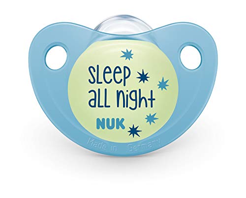 Nuk Trendline Night & Day - Chupete con efecto de luz azul