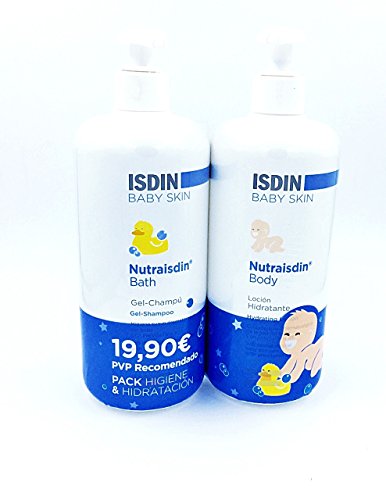 Nutraisdin Bebe Pack Gel-champú 500ml + Loción hidratante 500ml