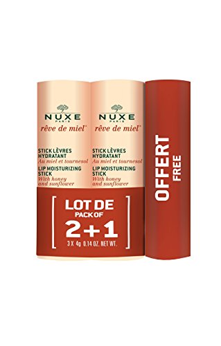 Nuxe - Pack trio stick de labios hidratante rêve de miel