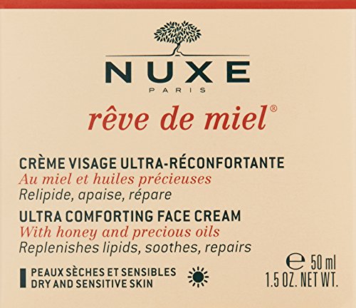 Nuxe Reve de Miel Crema Facial Ultra-Reconfortante, 50ML