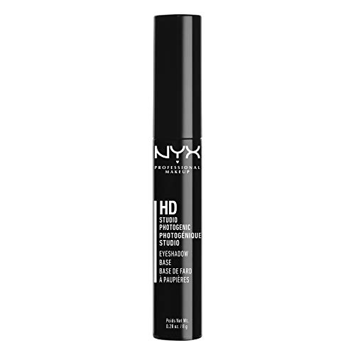 NYX Professional Makeup Prebase de sombra de ojos High Definition Eye Shadow Base, 2 unidades, Reduce la caída del color, Fórmula de larga duración
