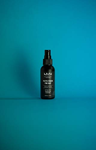NYX Professional Makeup Spray fijador Makeup Setting Spray, Larga duración, Ligero, Fórmula vegana, Acabado Matte, Pack doble, 60 ml