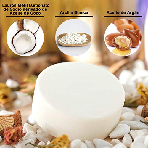 O³ Lola Nature Champu Solido 100% Natural - Champú Solido 80g Hecho En Francia - Jabon Natural Para Lavar El Cabello