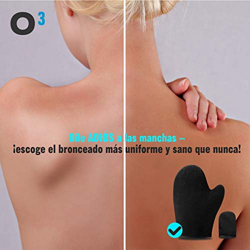 O³ Manopla Autobronceador 2 Unidades - Para Cara y Cuerpo - Guante Autobronceador - Guante Aplicador Autobronceador