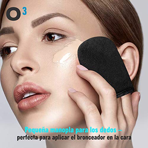 O³ Manopla Autobronceador 2 Unidades - Para Cara y Cuerpo - Guante Autobronceador - Guante Aplicador Autobronceador