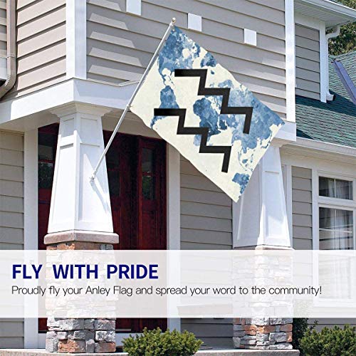 Oaqueen Banderas, Aquarius Flag: 3x5 FT Flag Tough The Strongest, Longest Lasting Flag National Flag Outdoor Flags