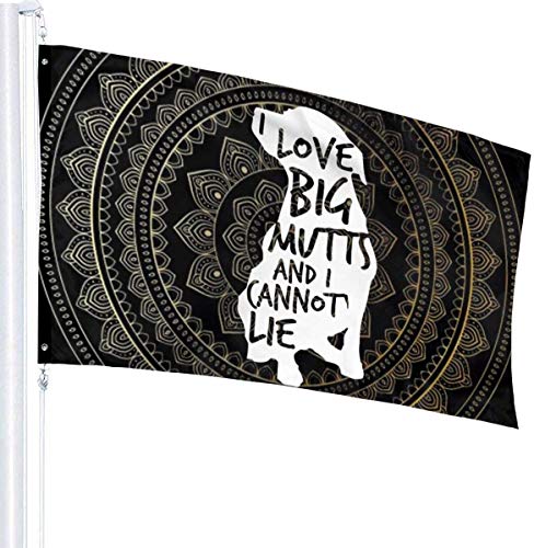 Oaqueen Banderas, Funny Dog Flag: 3x5 FT Flag Tough The Strongest, Longest Lasting Flag National Flag Outdoor Flags