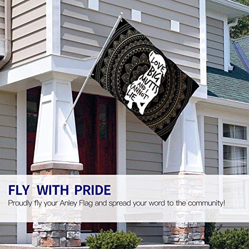 Oaqueen Banderas, Funny Dog Flag: 3x5 FT Flag Tough The Strongest, Longest Lasting Flag National Flag Outdoor Flags