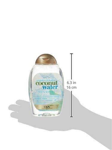 OGX, Champú Hidratante de Agua de Coco, Cabellos Deshidratados, 385 ml