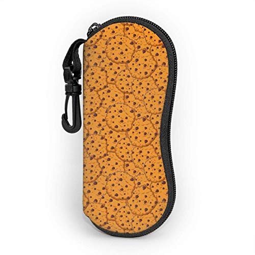 OKIJH Estuche portátil para gafas, caja de almacenamiento, estuche para gafas, bolsa de cosméticos Sunglasses Soft Case Ultra Light Portable Neoprene Zipper Eyeglass Case Glasses Protection Pouch with