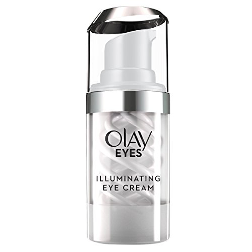 Olay Eyes Brightening Eye Cream, Crema contorno de ojos para manchas con niacinamida y cafeína, 15 ml