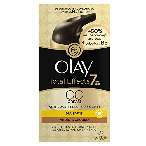Olay Total Effects 7 en 1 CC Cream Hidratante Medio a Oscuro - 50 ml