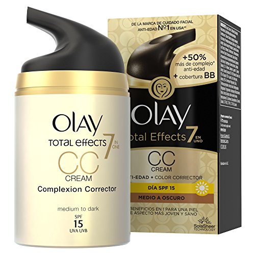 Olay Total Effects 7 en 1 CC Cream Hidratante Medio a Oscuro - 50 ml
