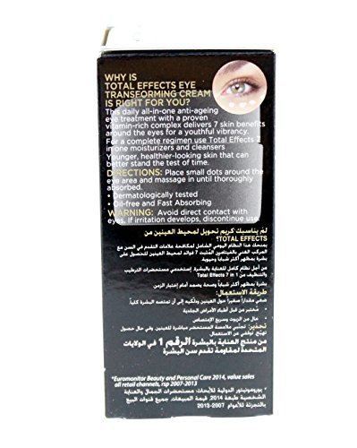 Olay Total Effects 7 en 1 de los ojos Transforming Crema Tratamiento Antienvejecimiento 15 ml